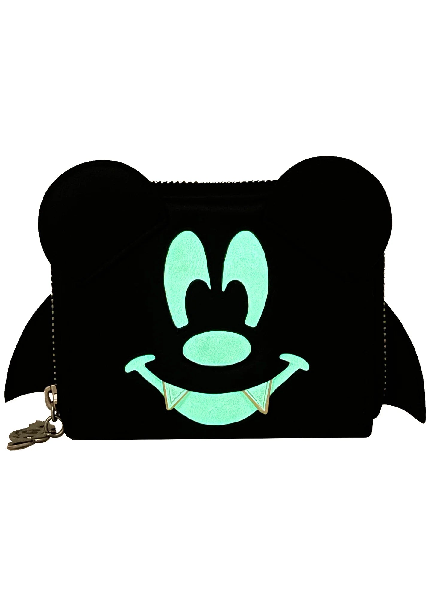 Loungefly LASR Disney Halloween Mickey Bat Zip Around Wallet