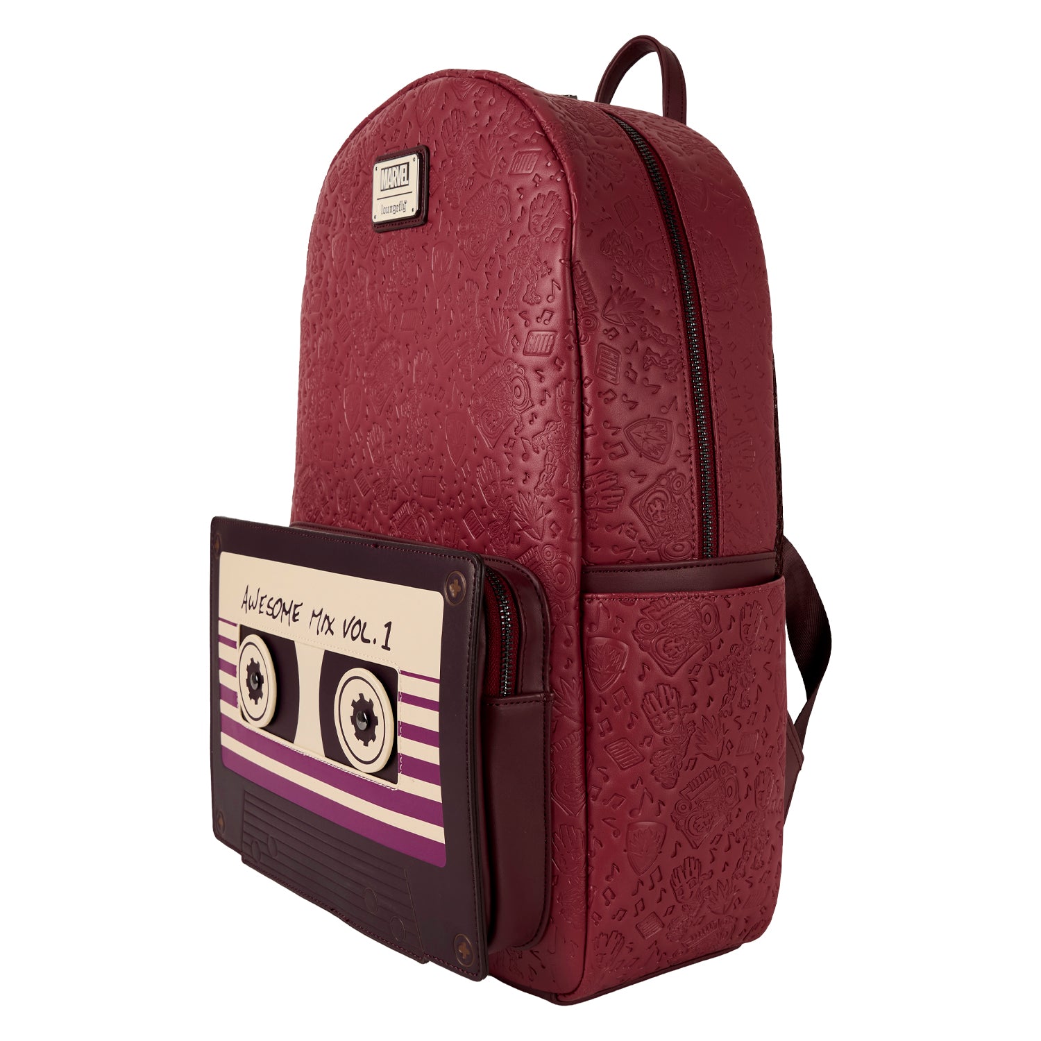 gotg backpacks mini Loungefly Marvel Guardians of the Galaxy Groot Mixtape All-Over-Print – Circle Of Hope Boutique
