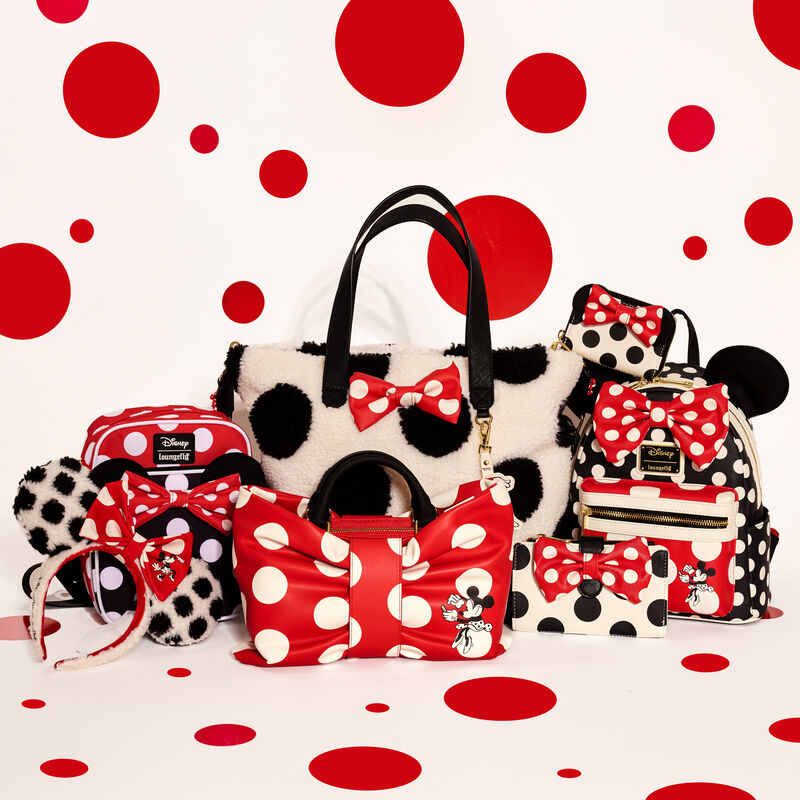 dot genie the mini backpack Loungefly Minnie Mouse Rocks the Dots Classic Mini Backpack