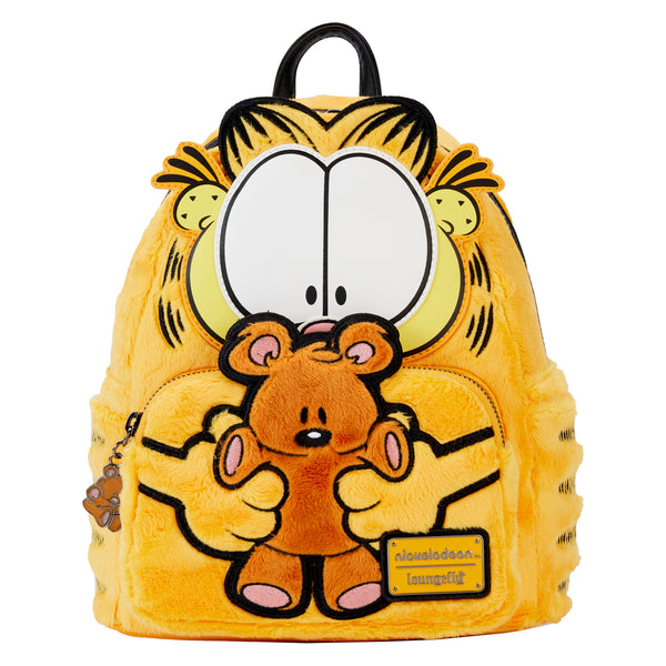 Nickelodeon Garfield Kids Backpack - Cream and Brown Amazon.com: Loungefly Garfield Comic Strip Mini Backpack  main image 2