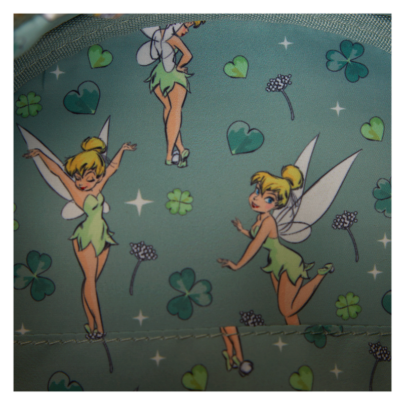 disney fairies tinkerbell purple backpack mini Loungefly-Tinker Bell Four Leaf Clover Mini Backpack