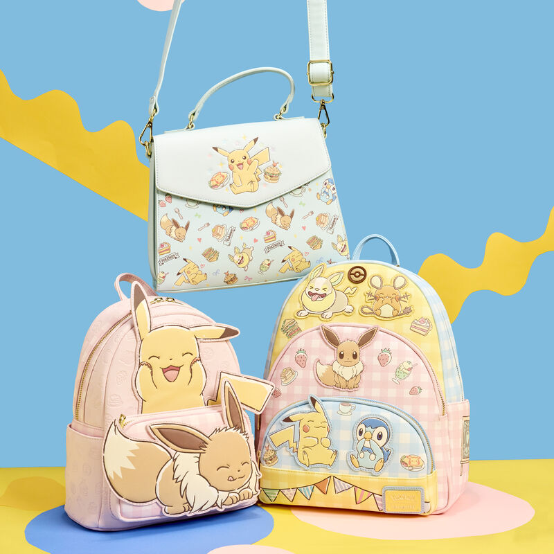Loungefly Pokémon Café Pikachu Eevee Mini Backpack – Circle Of
