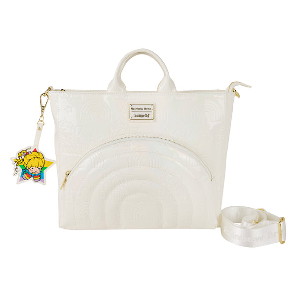 Loungefly Rainbow Brite Iridescent Convertible Tote Bag  display picture 1