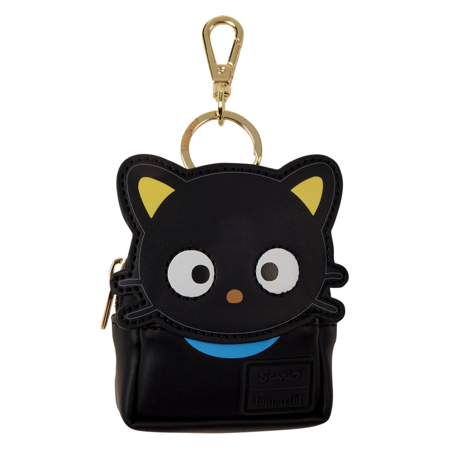 black mini backpack coin keychain Purse, Canvas Key Chain Wallet, Floral Design Zipper Pouch, Coin Purses and Pouches (Blue) at Amazon Women's Clothing store The cute mini backpack is decorated with ribbons and metal chains Grurun Mini Backpack Cute Cosmetic