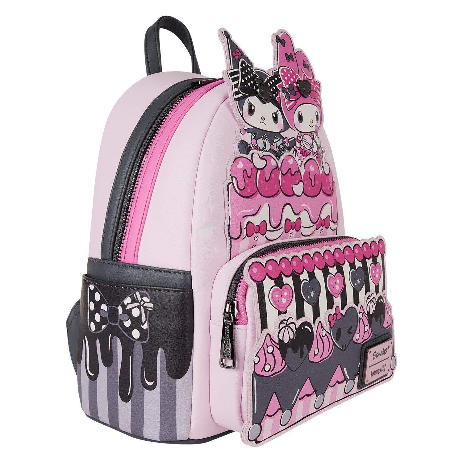 Sanrio My Melody & Kuromi Cake Mini Backpack Sanrio My Melody & Kuromi Cake Mini Backpack