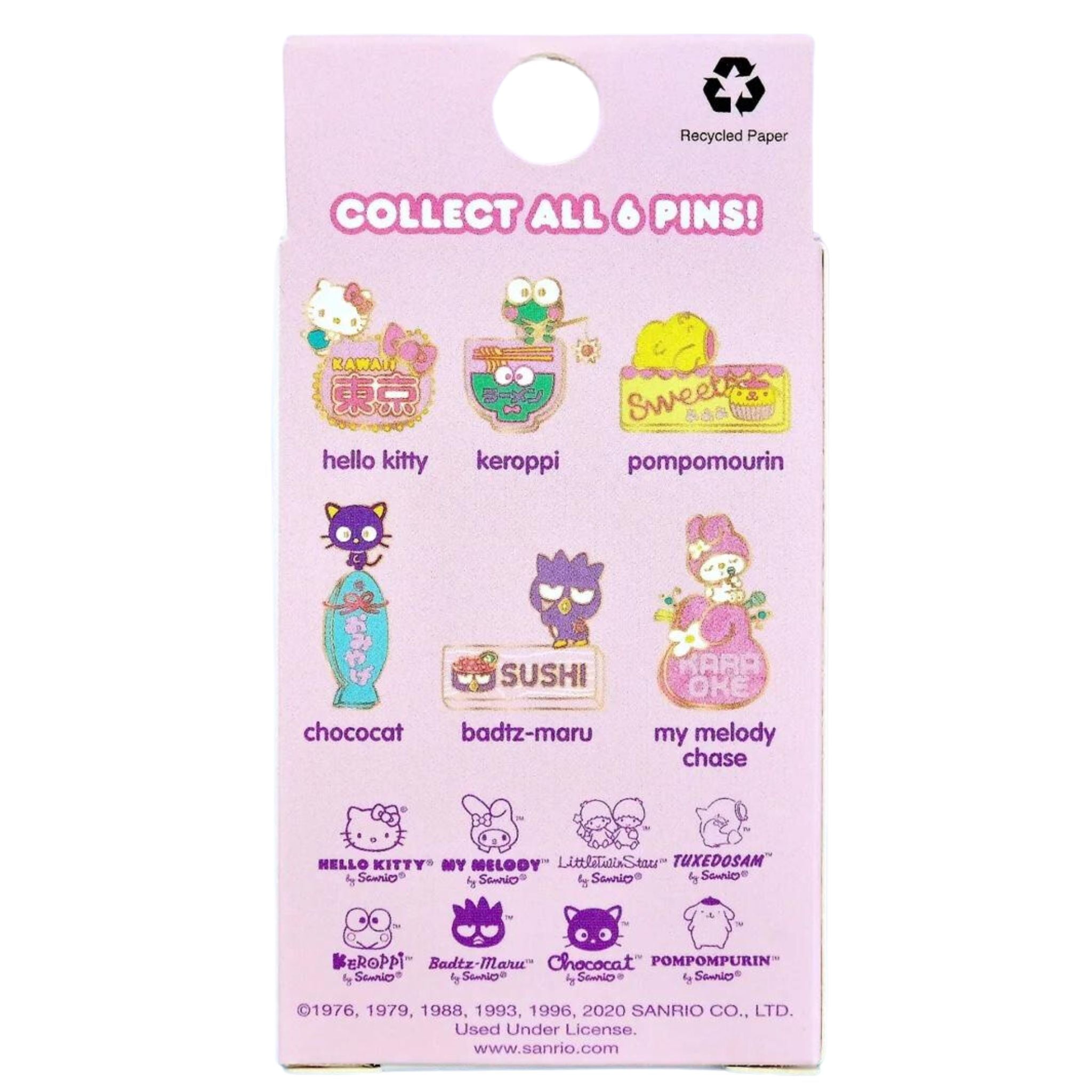hello kitty backpack pins Loungefly Sanrio Hello Kitty Kawaii Surprise Blind Box Pin