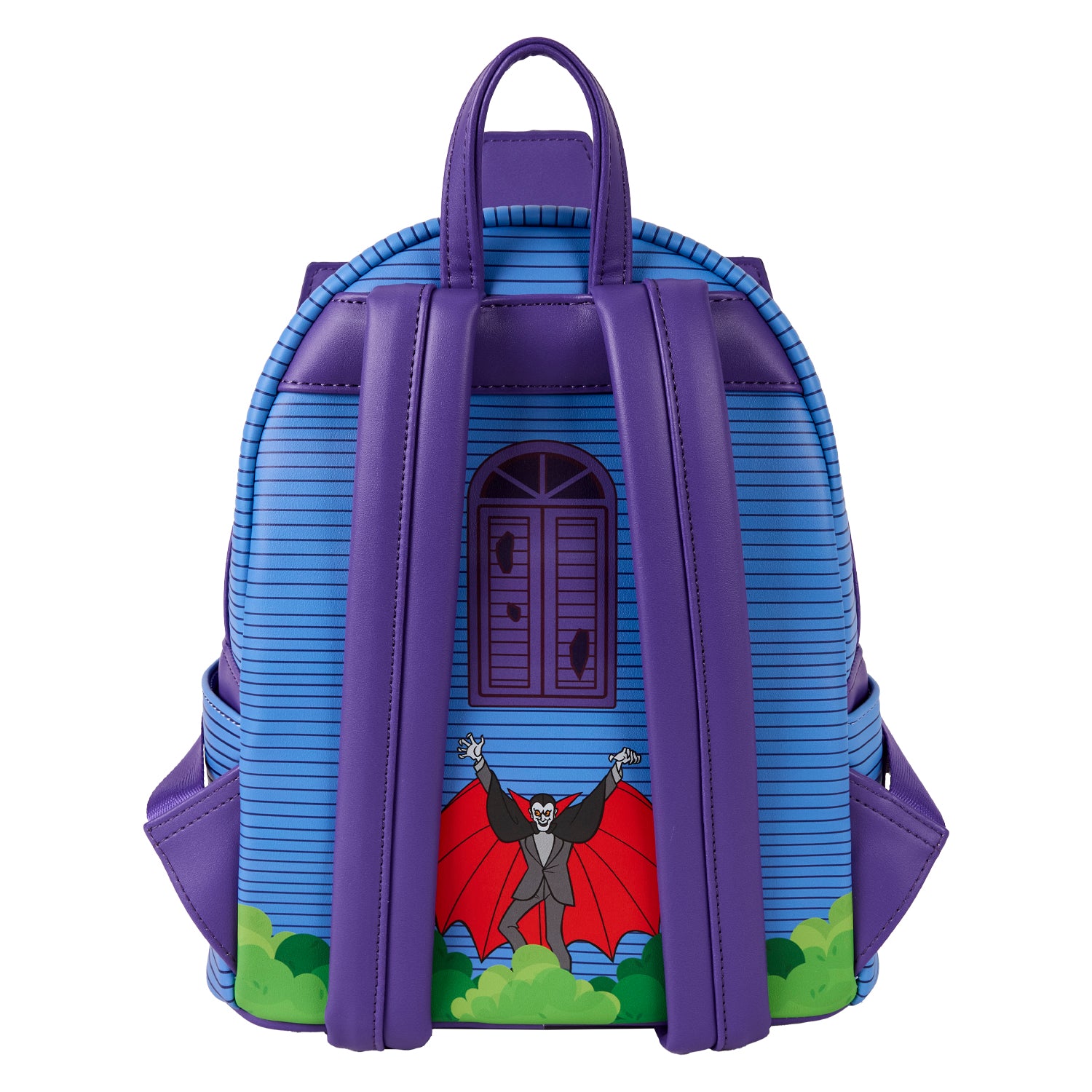 Haunted Backpack Loungefly Scooby-Doo Mystery Inc. Haunted Mansion Lenticular Mini Back ...