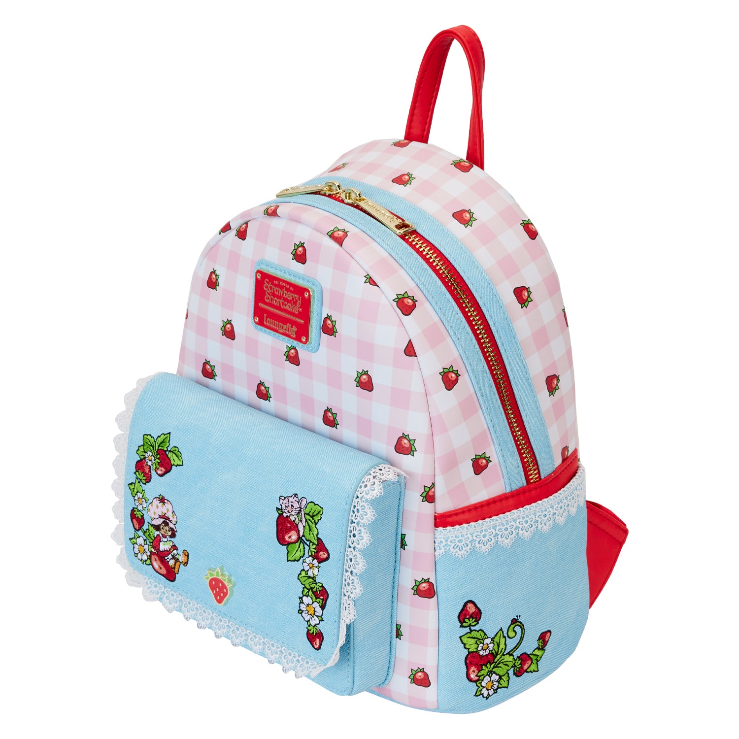five below strawberry shortcake mini backpack Strawberry Shortcake Denim Pocket Mini Backpack