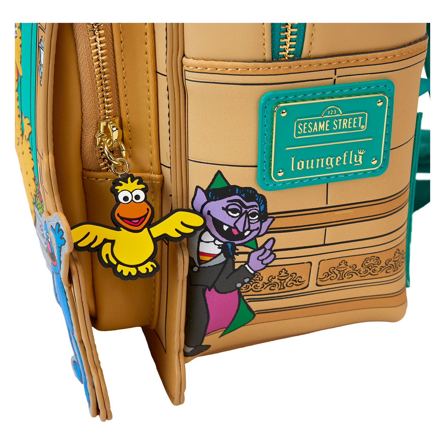cartoon mini backpacks Loungefly Sesame Street Corner Mini Backpack – Circle Of Hope Boutique
