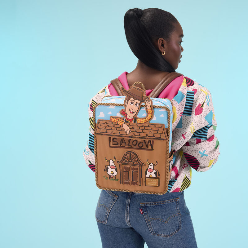 disney mini backpack toy story Toy Story 30th Anniversary Woody Saloon Mini Backpack