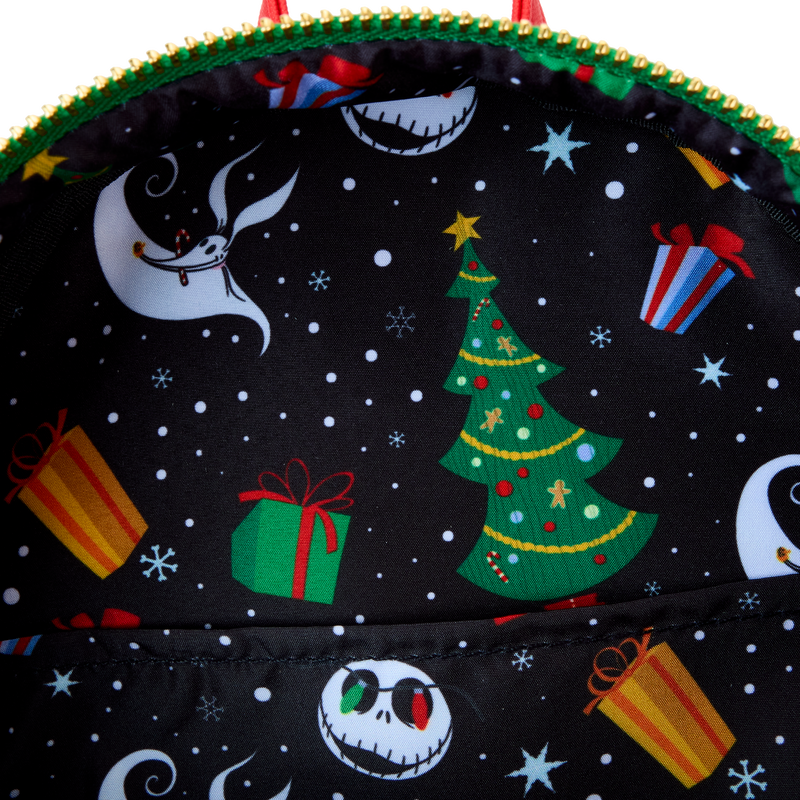disney 100 nightmare before christmas glow-in-the-dark mini backpack The Nightmare Before Christmas Smiling Jack Light-Up Mini-Backpack