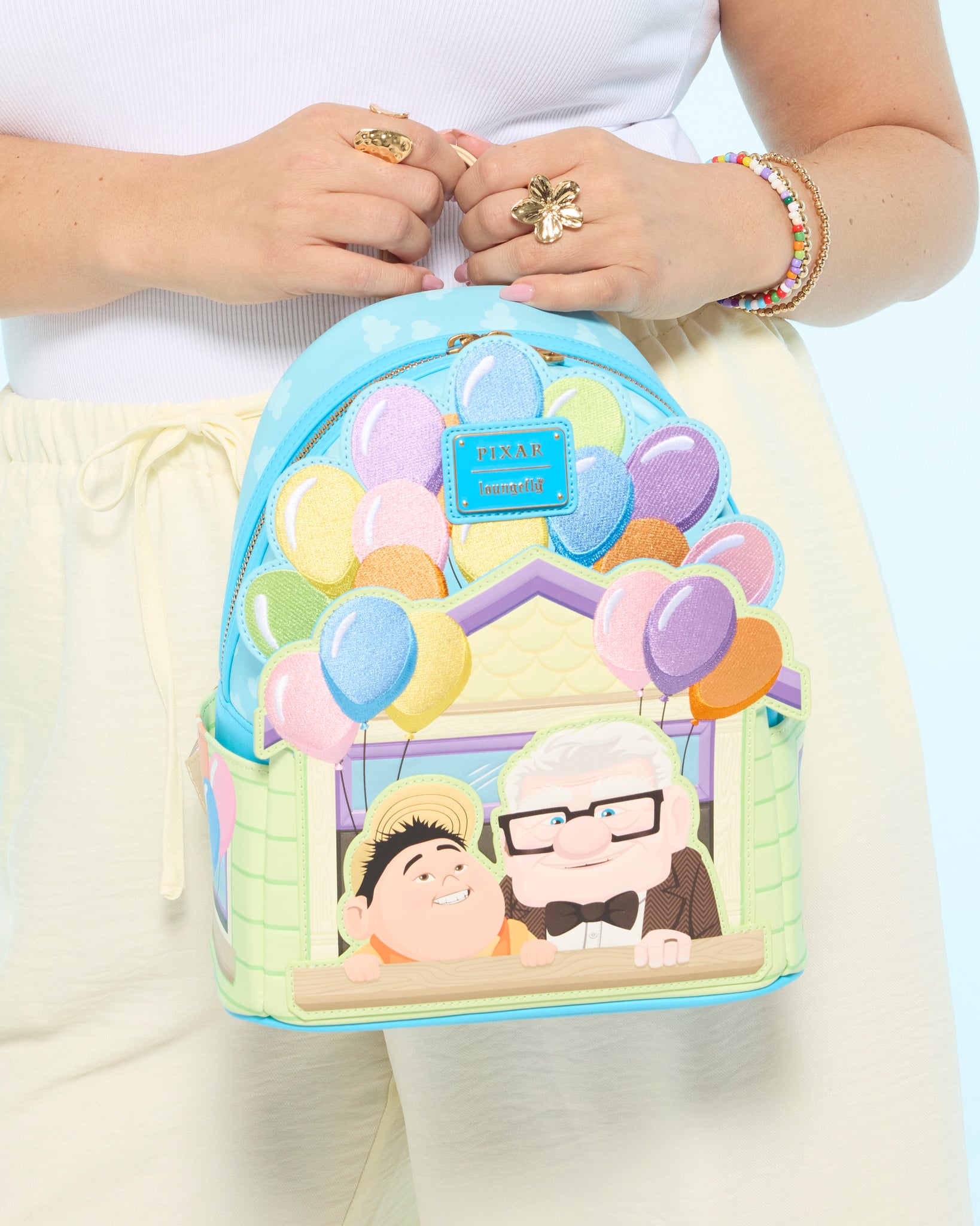 Loungefly Disney Pixar Up Carl & Russell Mini Backpack