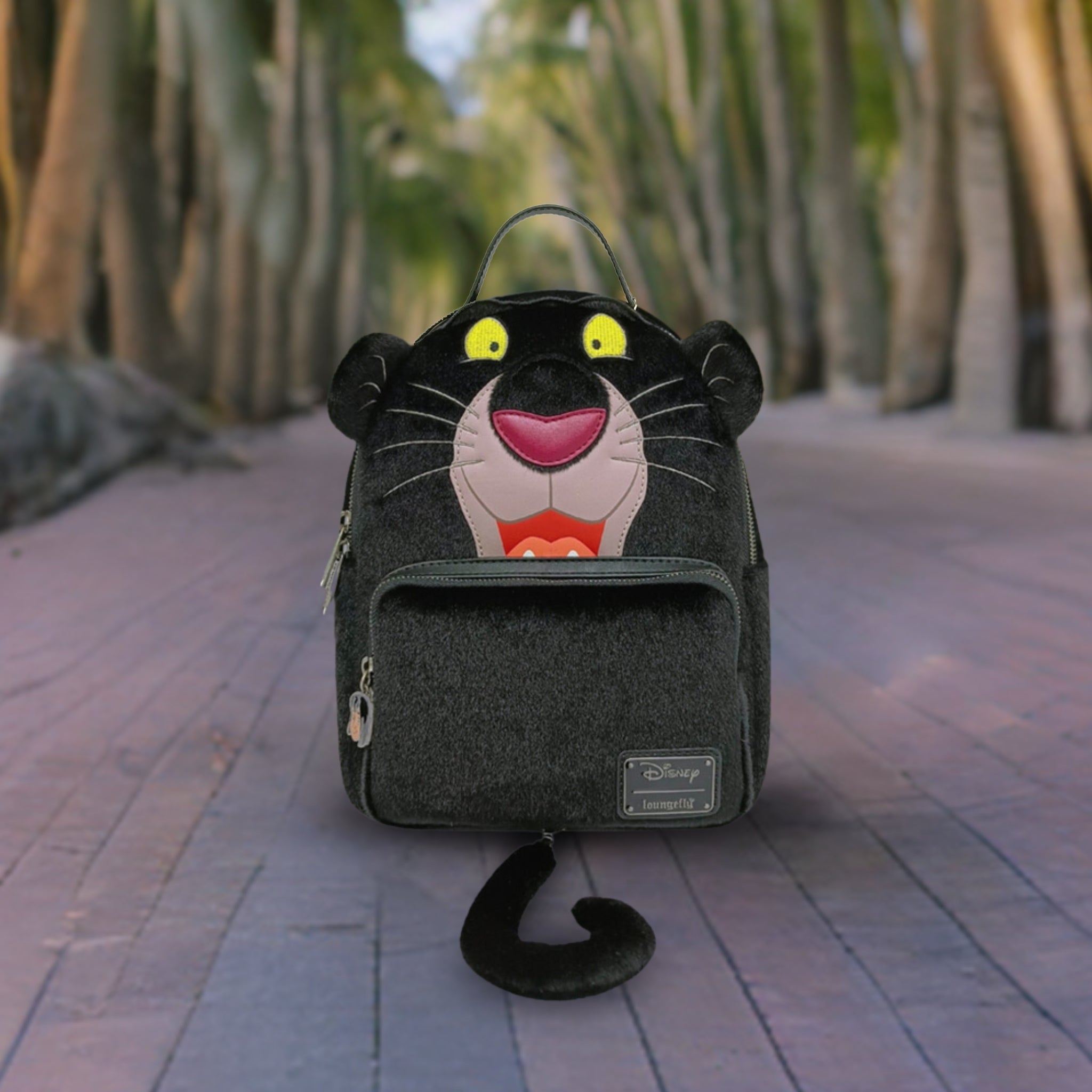 jungle book mini backpack Loungefly The Jungle Book Bagheera Cosplay Mini Backpack (Exclusive)