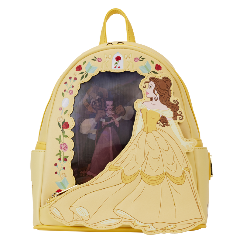 Loungefly Disney Princess Beauty and the Beast Belle Lenticular Mini Backpack