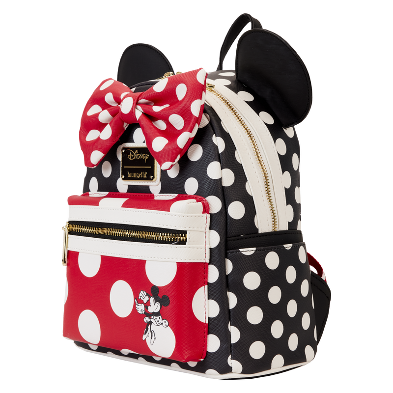 Loungefly Disney Minnie Mouse Rocks the Dots Classic Mini Backpack