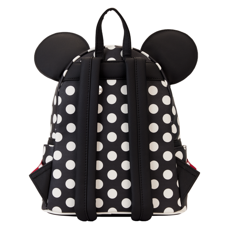 disney adult mini backpack Loungefly Disney Minnie Mouse Rocks the Dots Classic Mini Backpack – Circle Of Hope Boutique