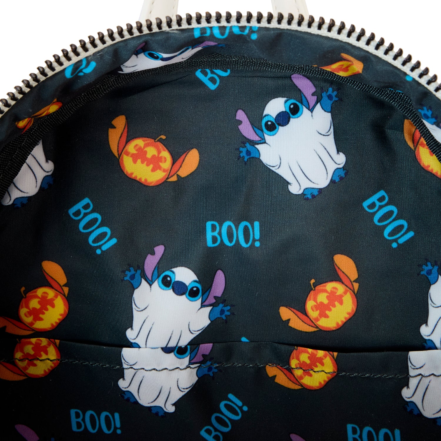 black stitch mini backpack Disney Stitch Ghost Cosplay Mini Backpack by Loungefly