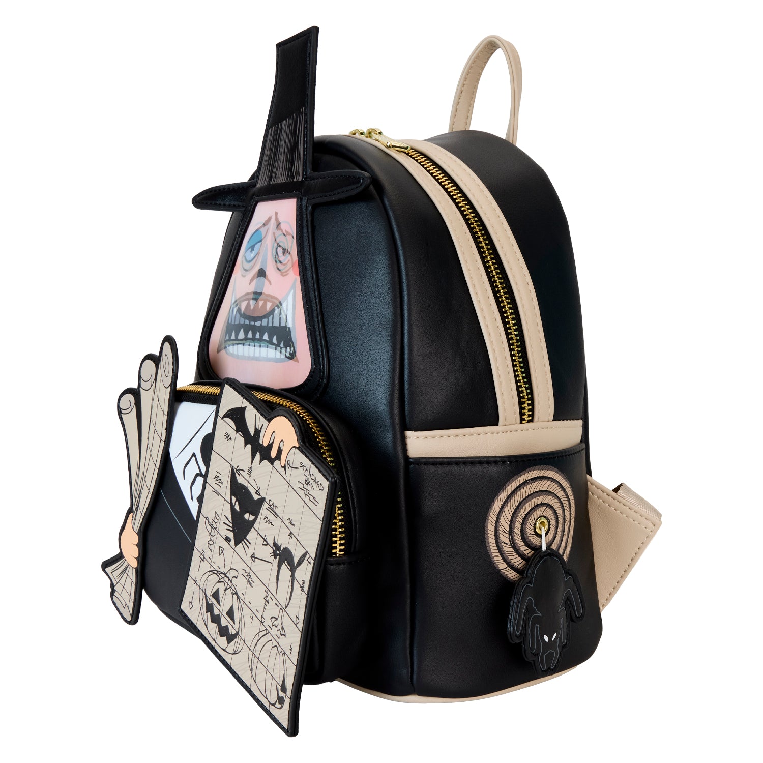 bloungefly mini backpack futuire ideas Loungefly Disney The Nightmare Before Christmas Mayor with Halloween Plans Lenticular Cosplay Mini-Backpack