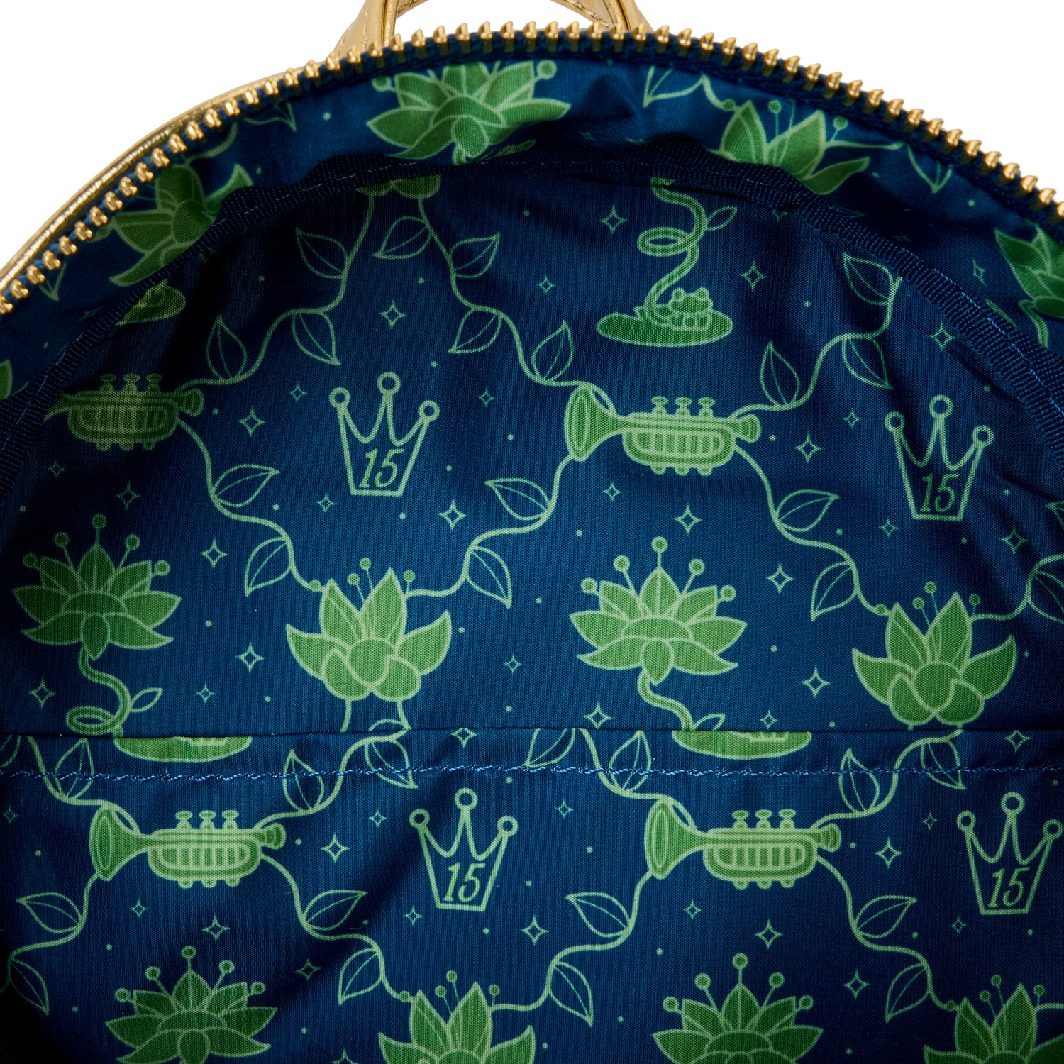 Loungefly Princess and The Frog 15th Anniversary Mini Backpack Blue