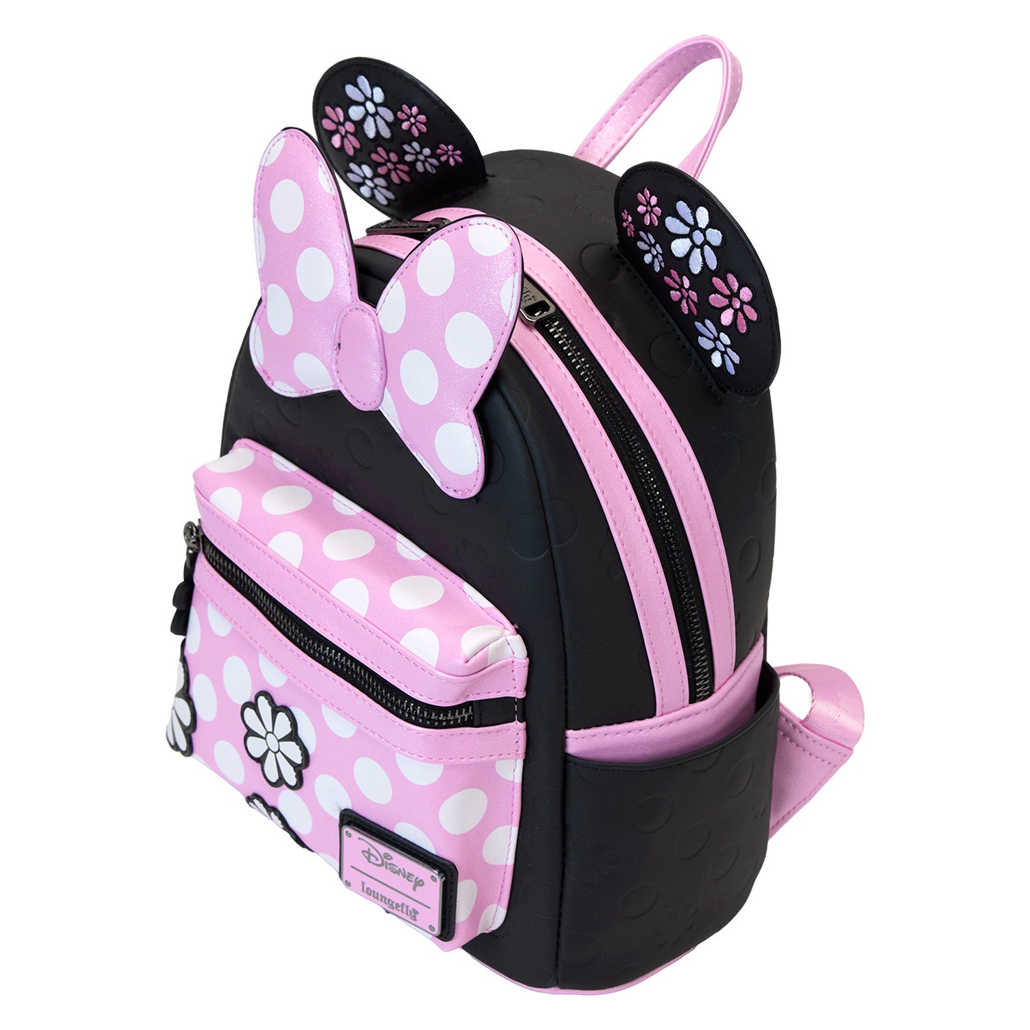 Loungefly Disney Minnie Floral Rock the Dots Mini Backpack – Circle Of Hope Boutique