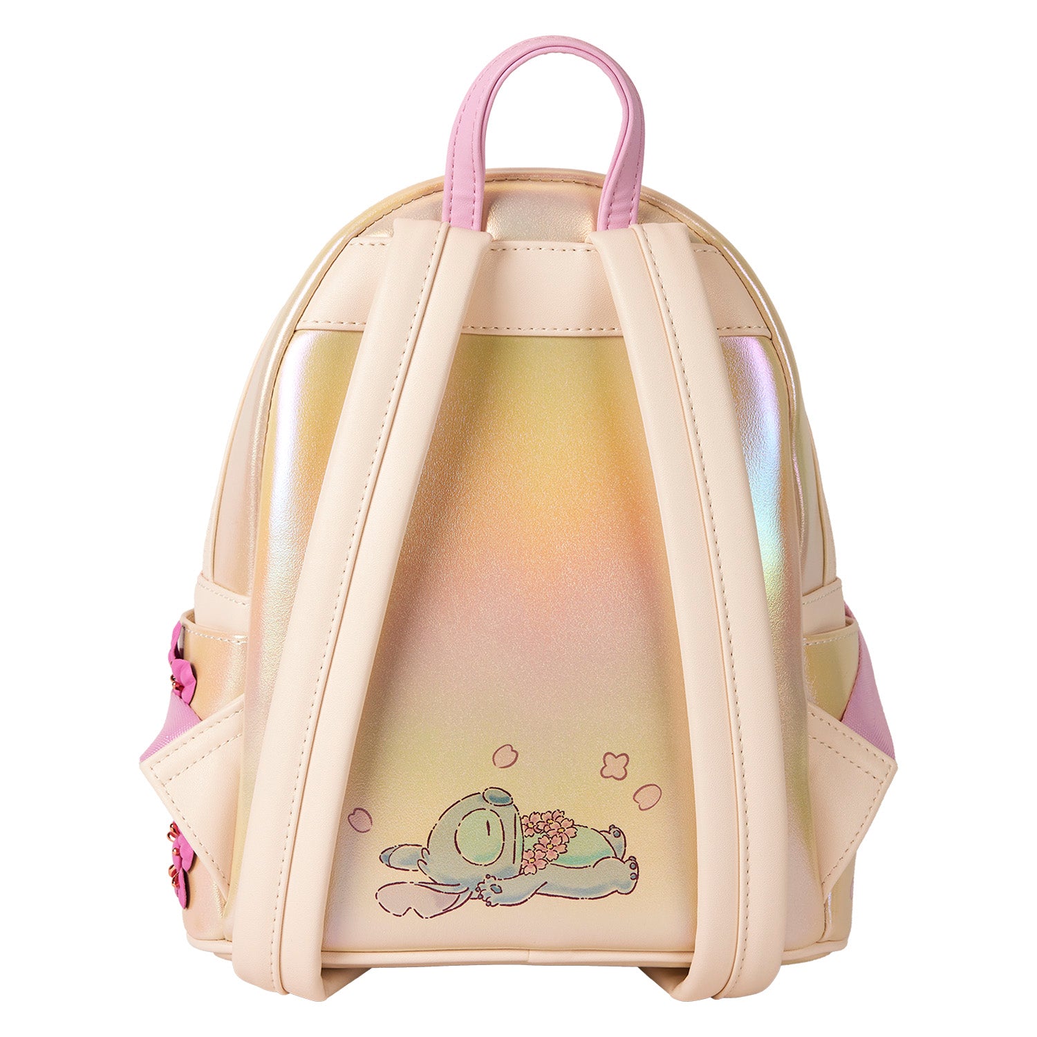 enlarge loungefly disney lilo & stitch heart angel mini backpack Disney by Loungefly Mini Backpack Cute Stitch