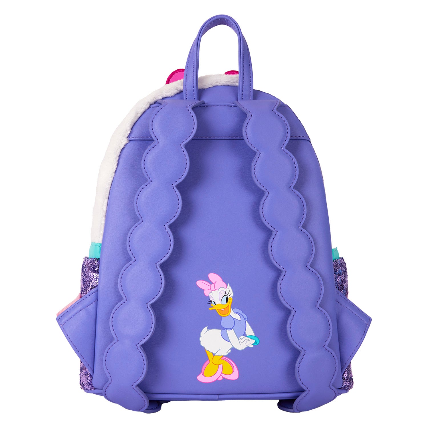 duck mini backpack Daisy Duck 85th Anniversary Plush Mini-Backpack Loungefly