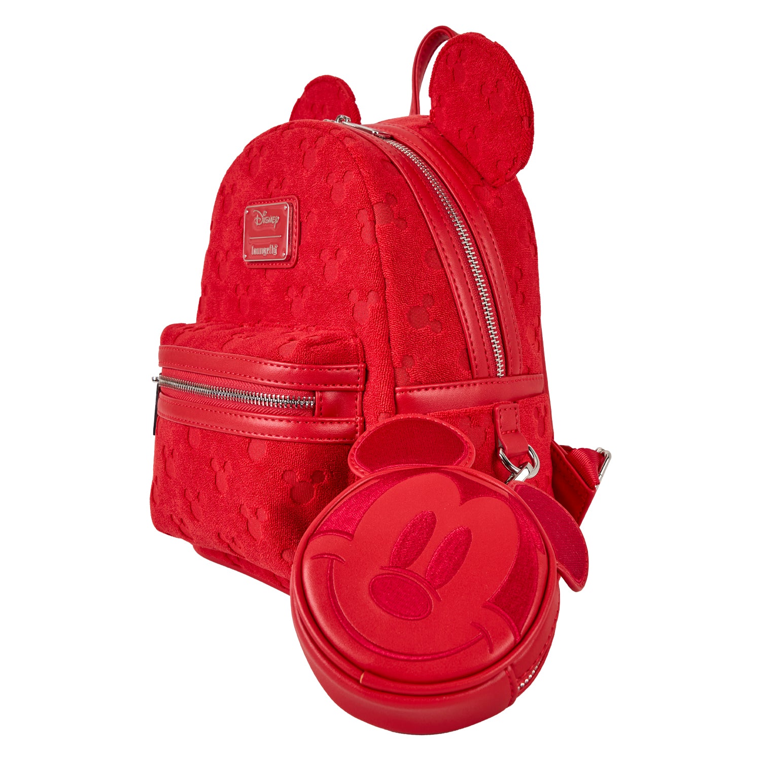 disney mickey mouse ears mini backpack Disney Mickey Ears Red Burnout Mini-Backpack