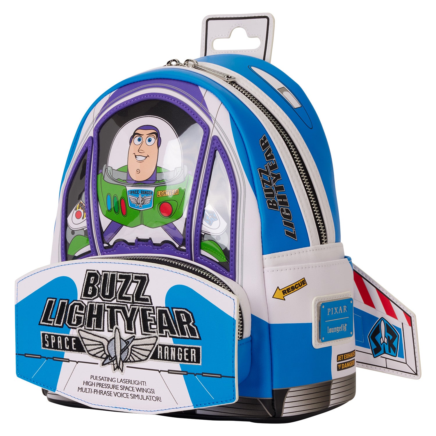 Loungefly Pixar Toy Story 30th Anniversary Buzz Lightyear Glow Mini Backpack