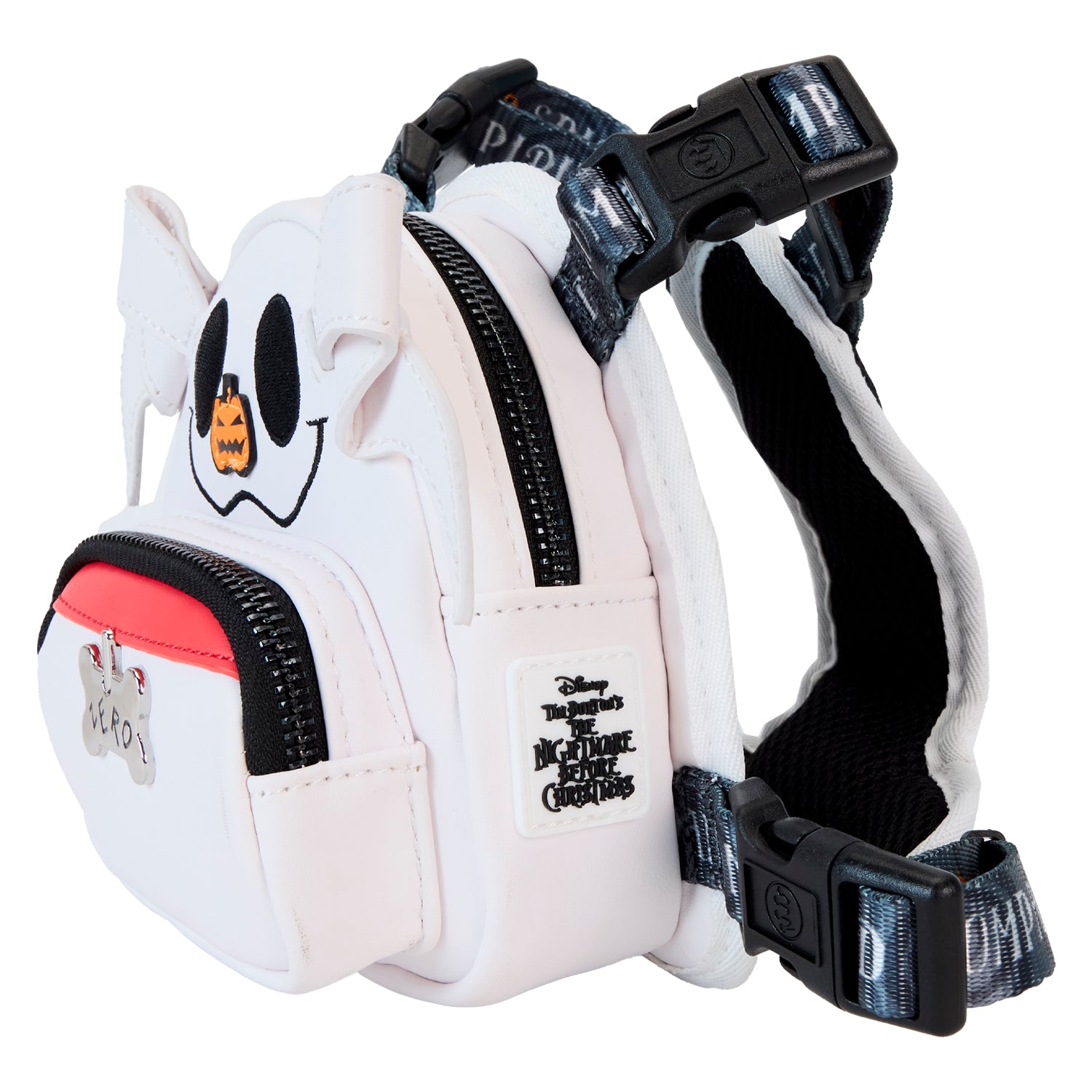 i heart disney dogs all-over print mini backpack dog harness The Nightmare Before Christmas Zero Cosplay Mini Backpack Dog Harness Medium