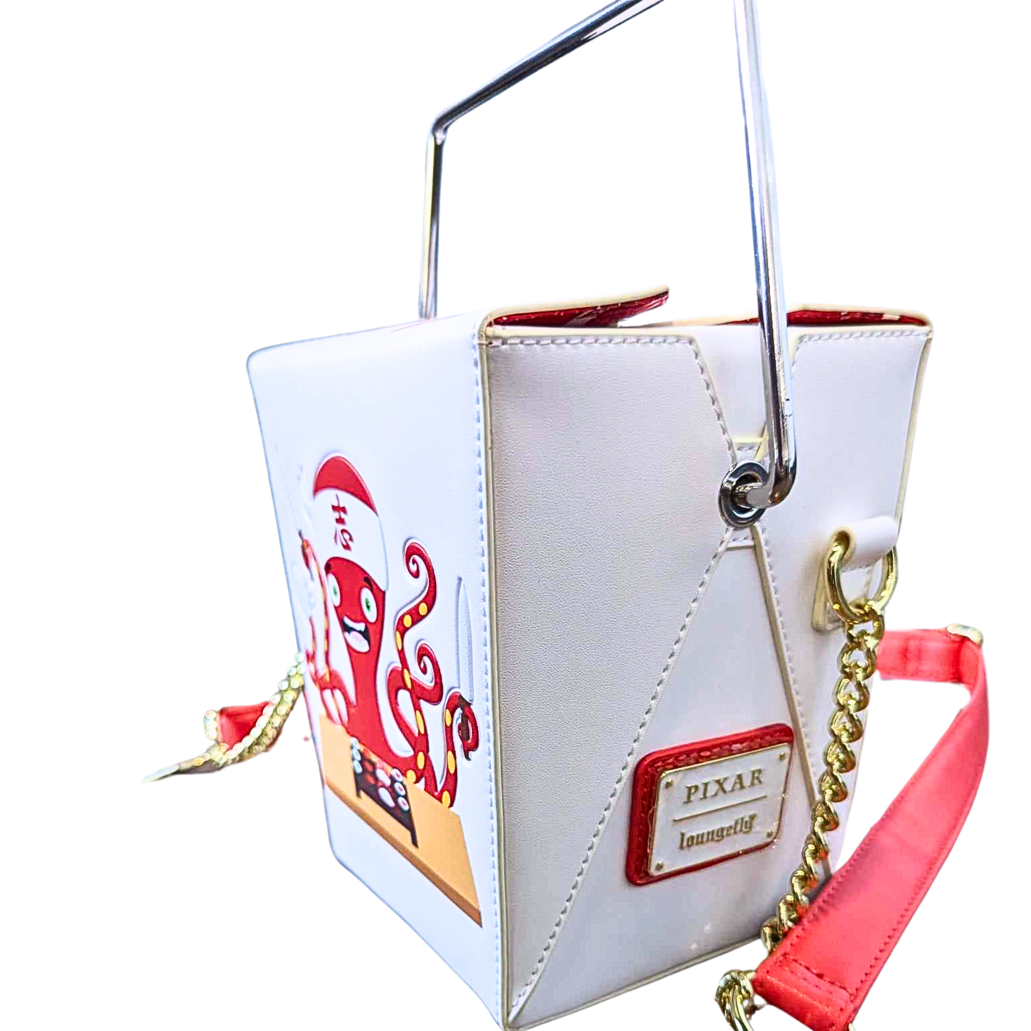 monsters inc crossbody bag Loungefly Disney Pixar Monsters Inc Harryhausen's Take Out Crossbody Bag