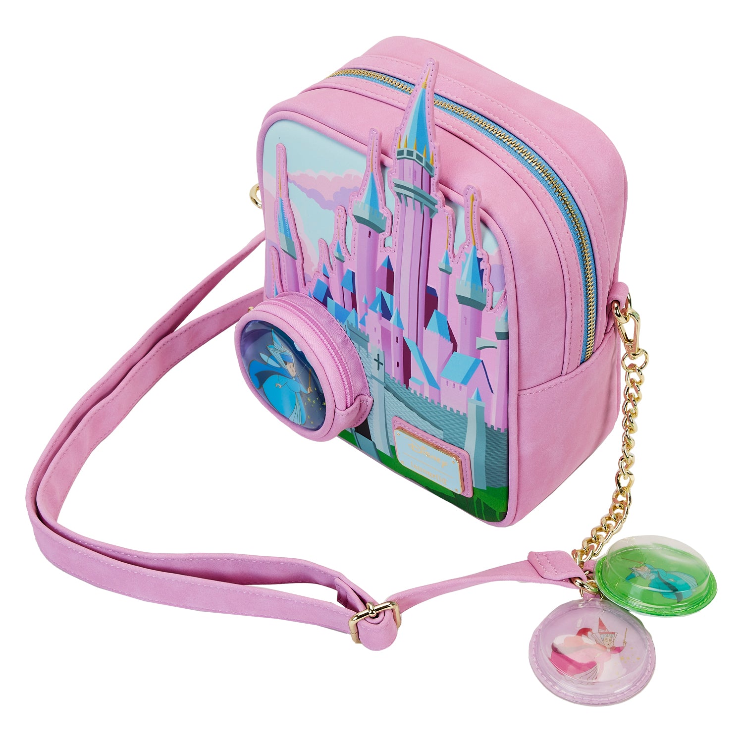 Disney | Sleeping Beauty Stained Glass Castle Zip Around Wallet