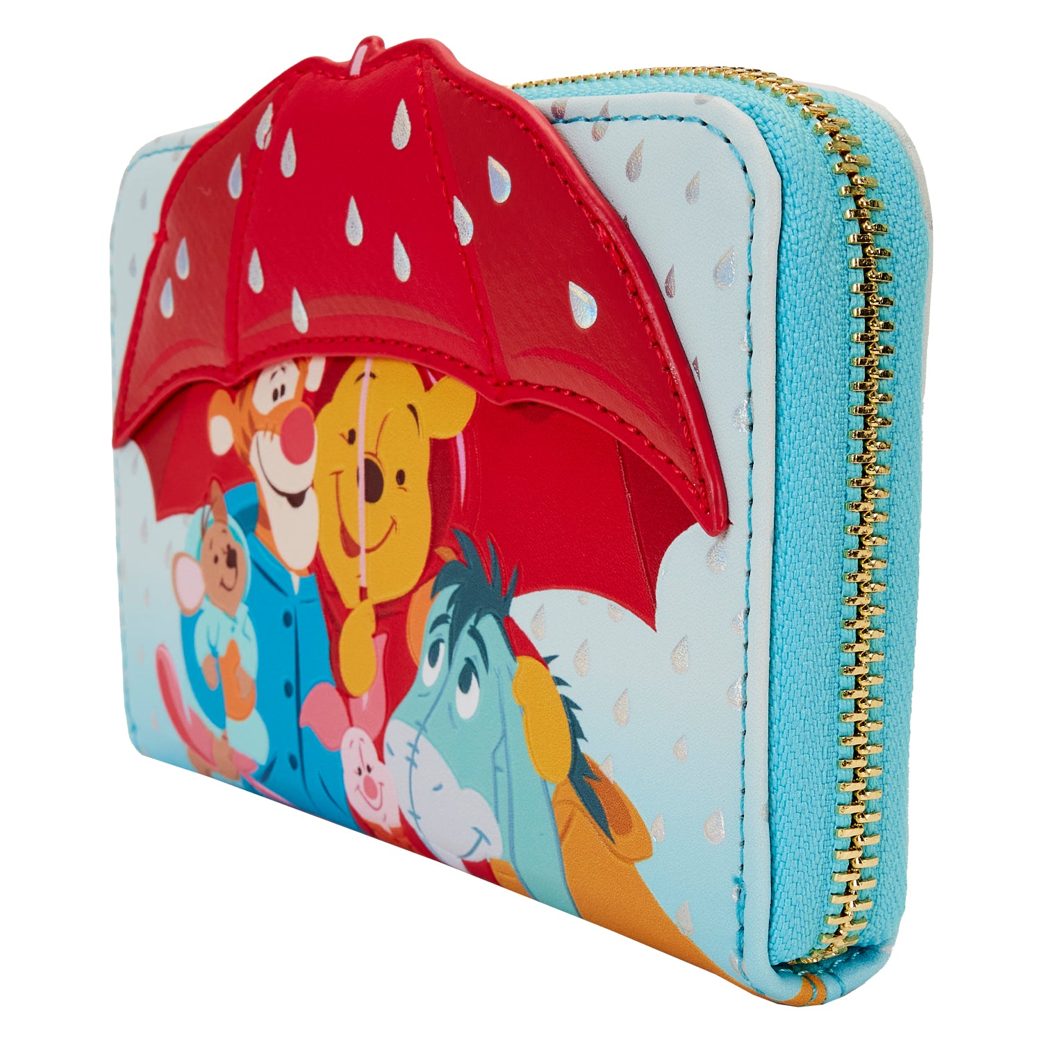 Loungefly Disney Winnie the Pooh & Friends Rainy Day Zip Around Wallet