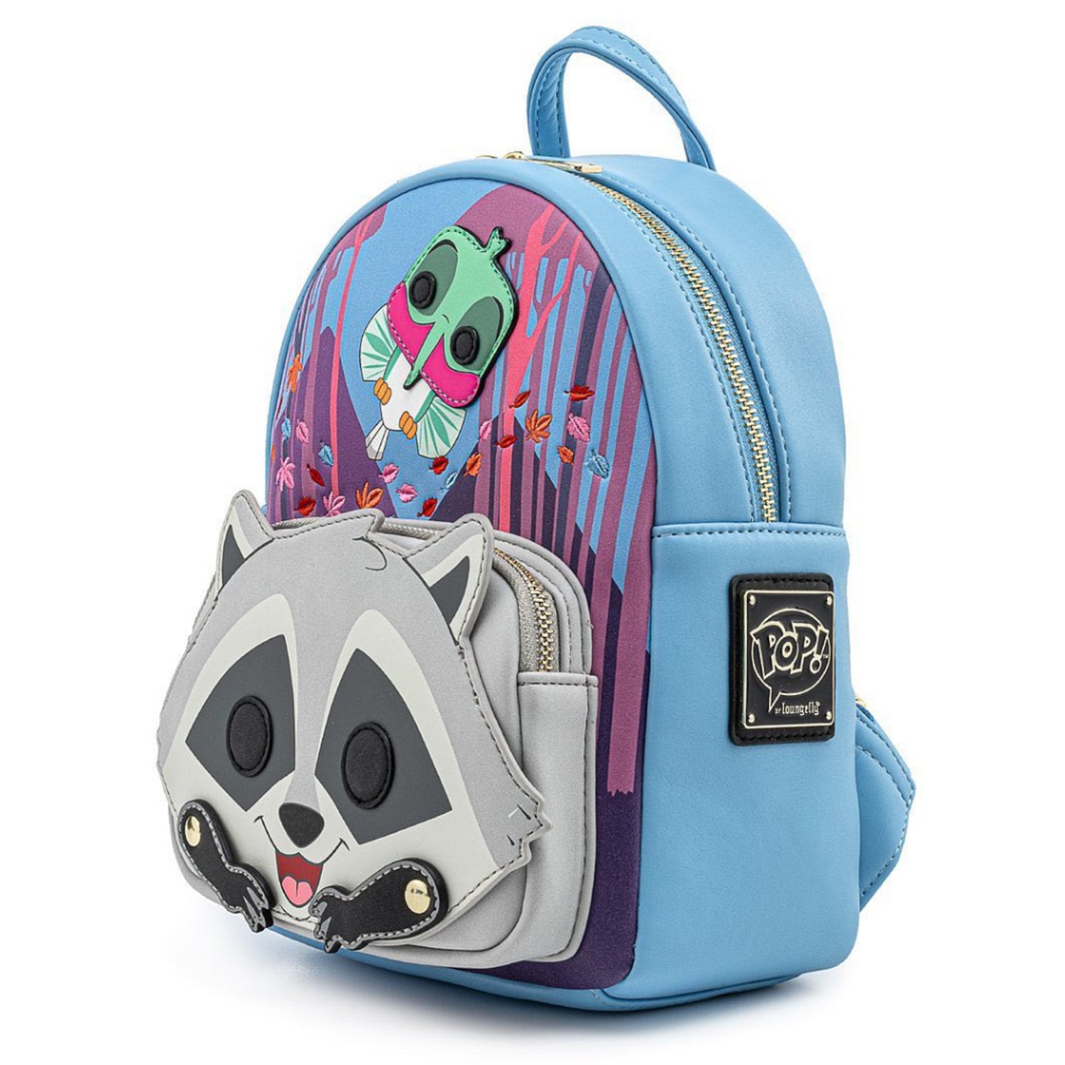 Pop! by Loungefly Disney Pocahontas Meeko Flit Earth Day Cosplay Mini Backpack