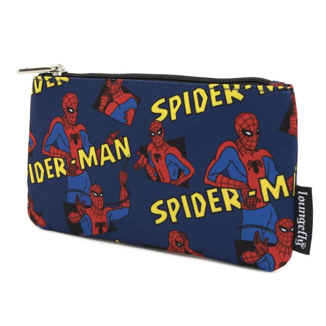 Loungefly Spider-man AOP Nylon Pouch
