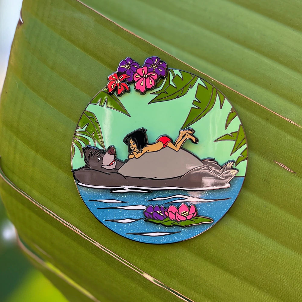 Loungefly The Jungle Book Bare Necessities Sliding Pin
