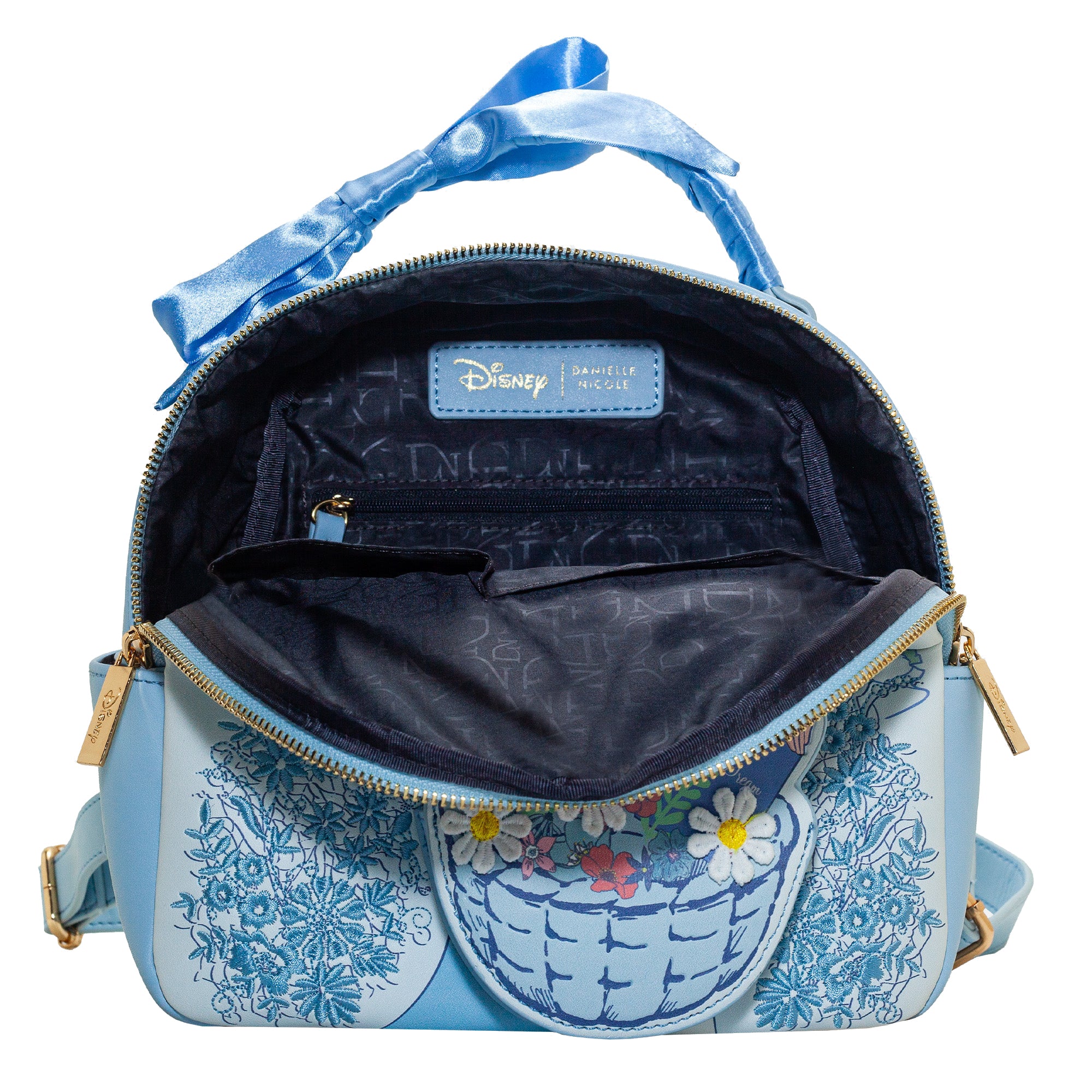 danielle nicole disney mickey mouse boba mini backpack Beauty and the Beast Belle Basket Backpack