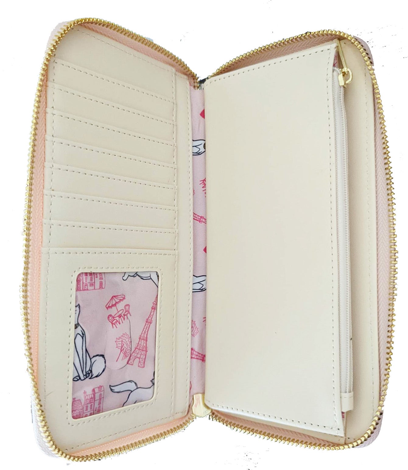 Loungefly Aristocats Duchess in Paris Floral AOP Wallet (Exclusive)