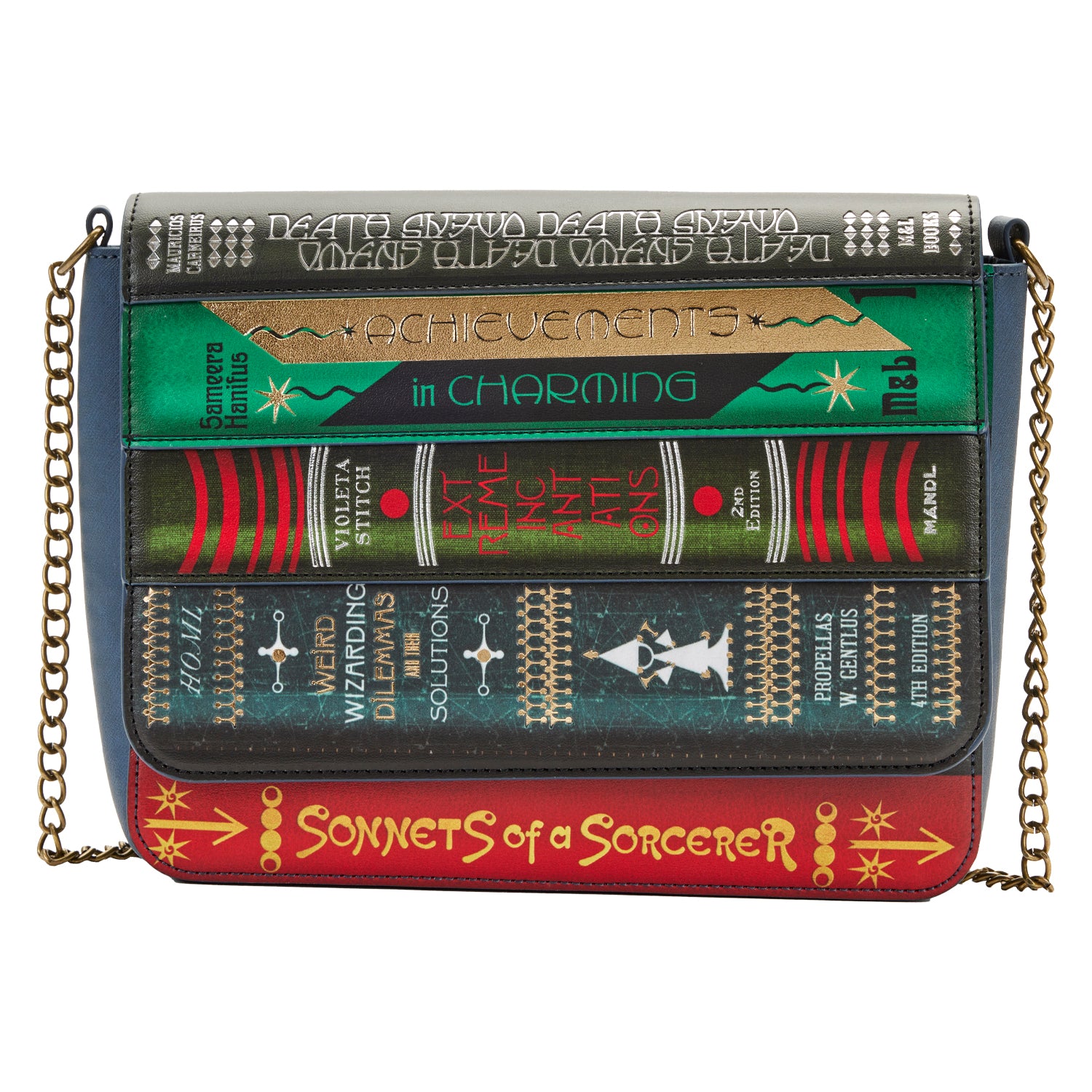 Loungefly Fantastic Beasts Magical Books Chain Strap Crossbody