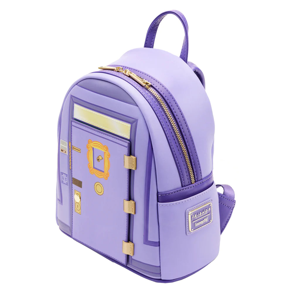 friends front door mini backpack Loungefly Wearhouse Clothing Co and printed details Friends Central Perk Mini Backpack