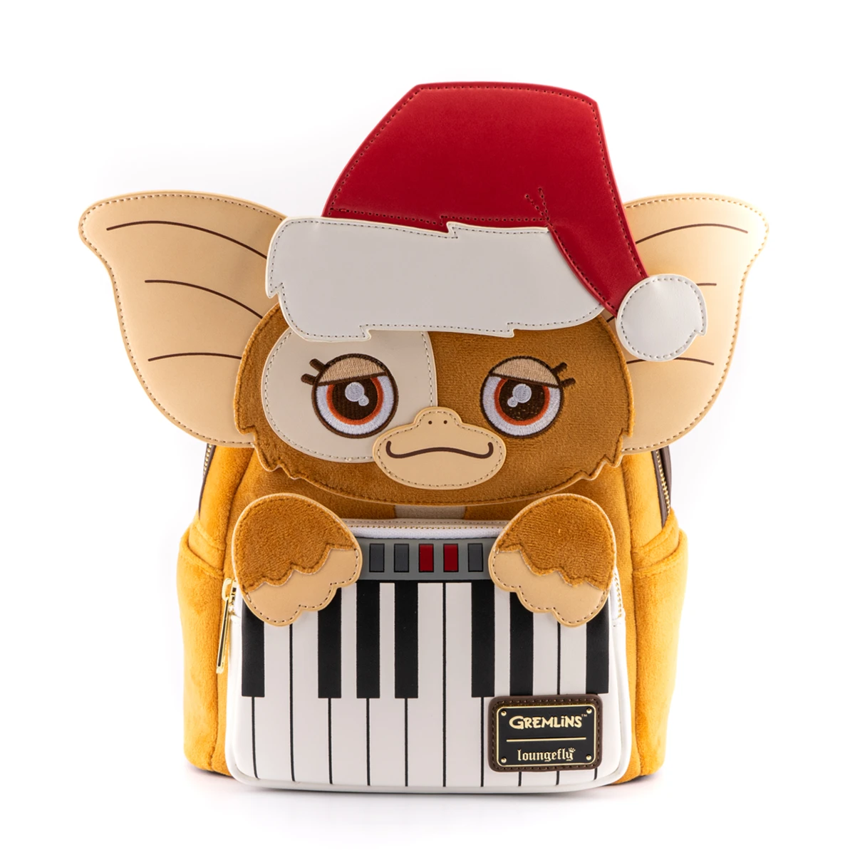Loungefly Gremlins Gizmo Holiday Cosplay W/Removable Hat Mini Backpack