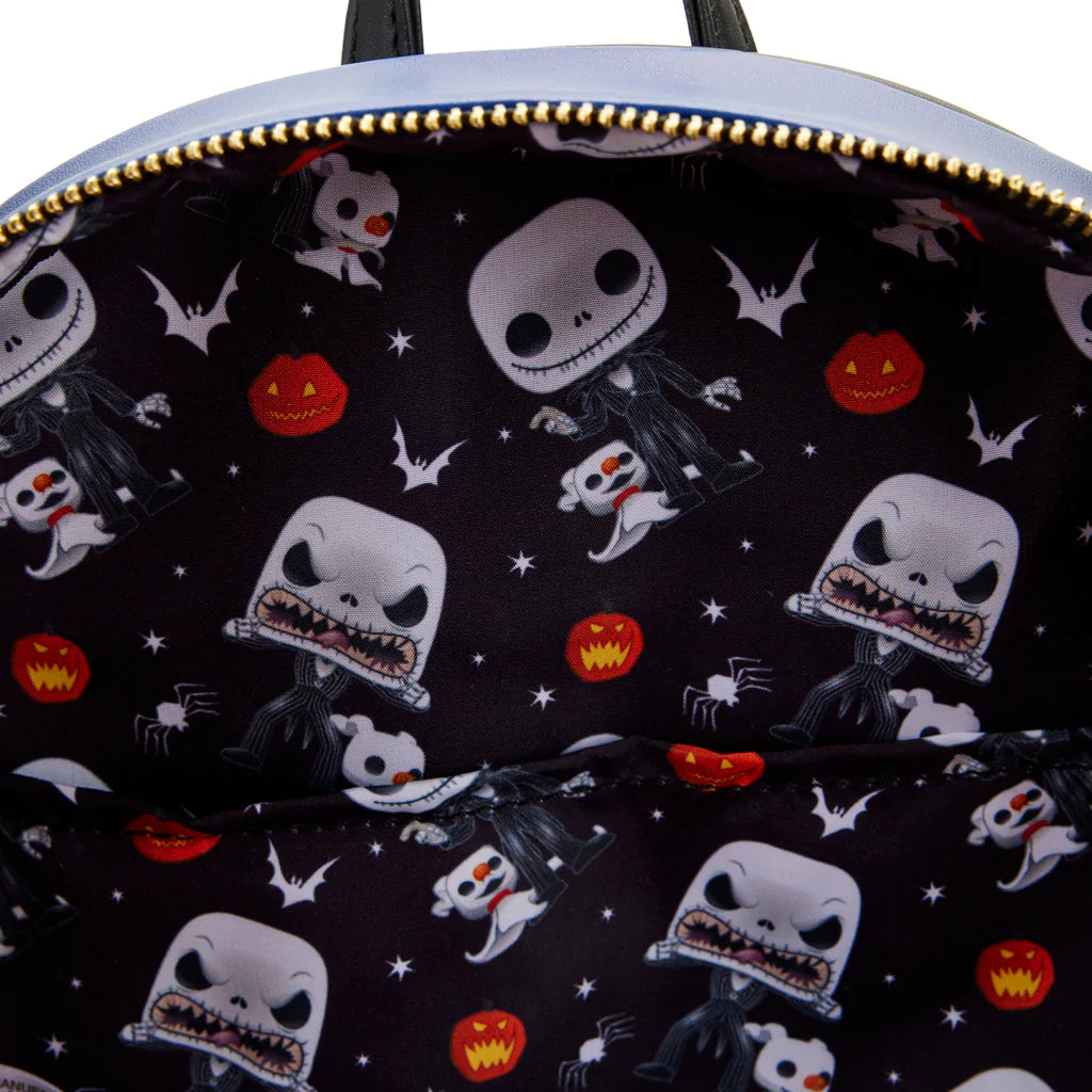 Loungefly Nightmare Before Christmas: Jack Skellington House Mini Backpack