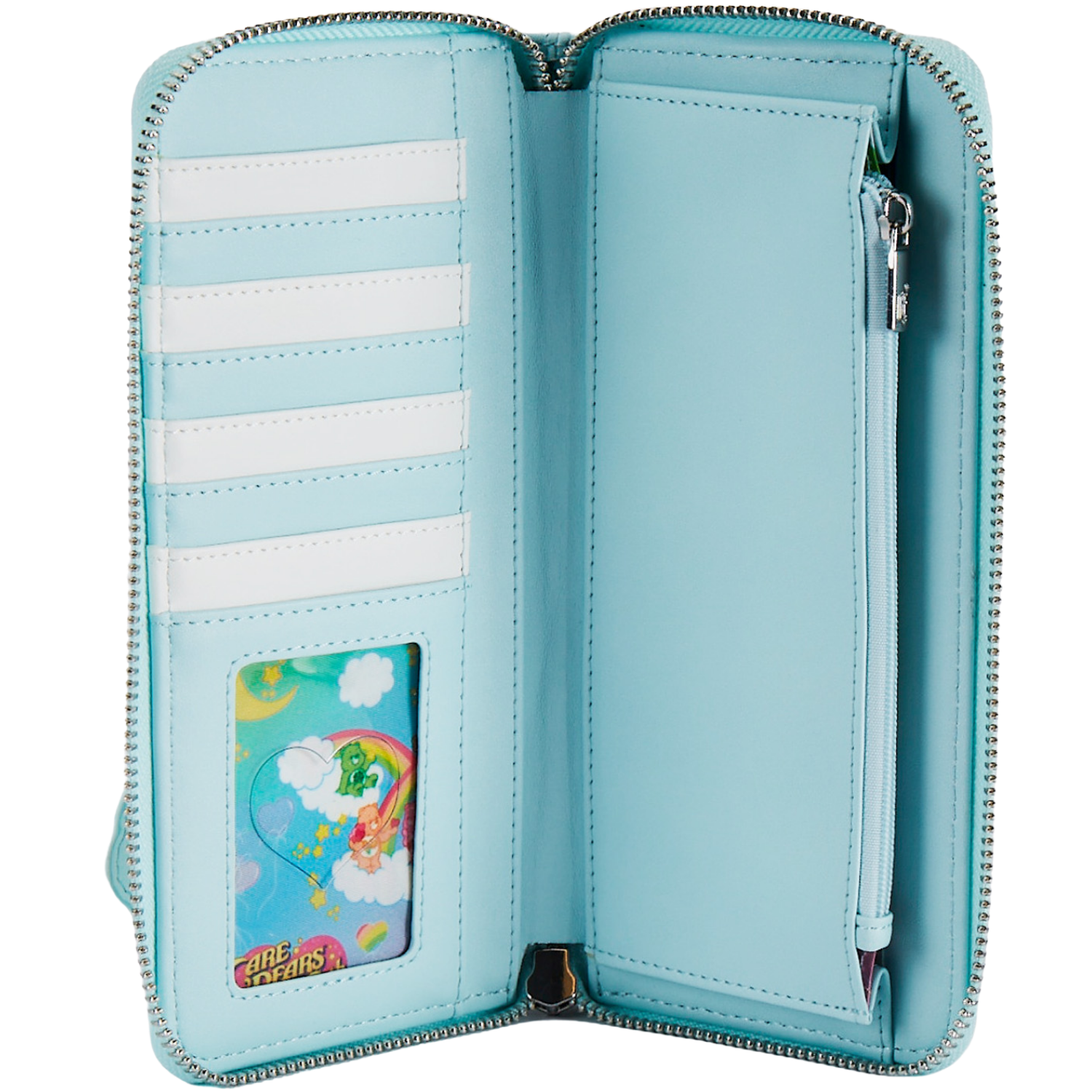 Loungefly Care Bears Care-A-Lot Castle Ziparound Wallet