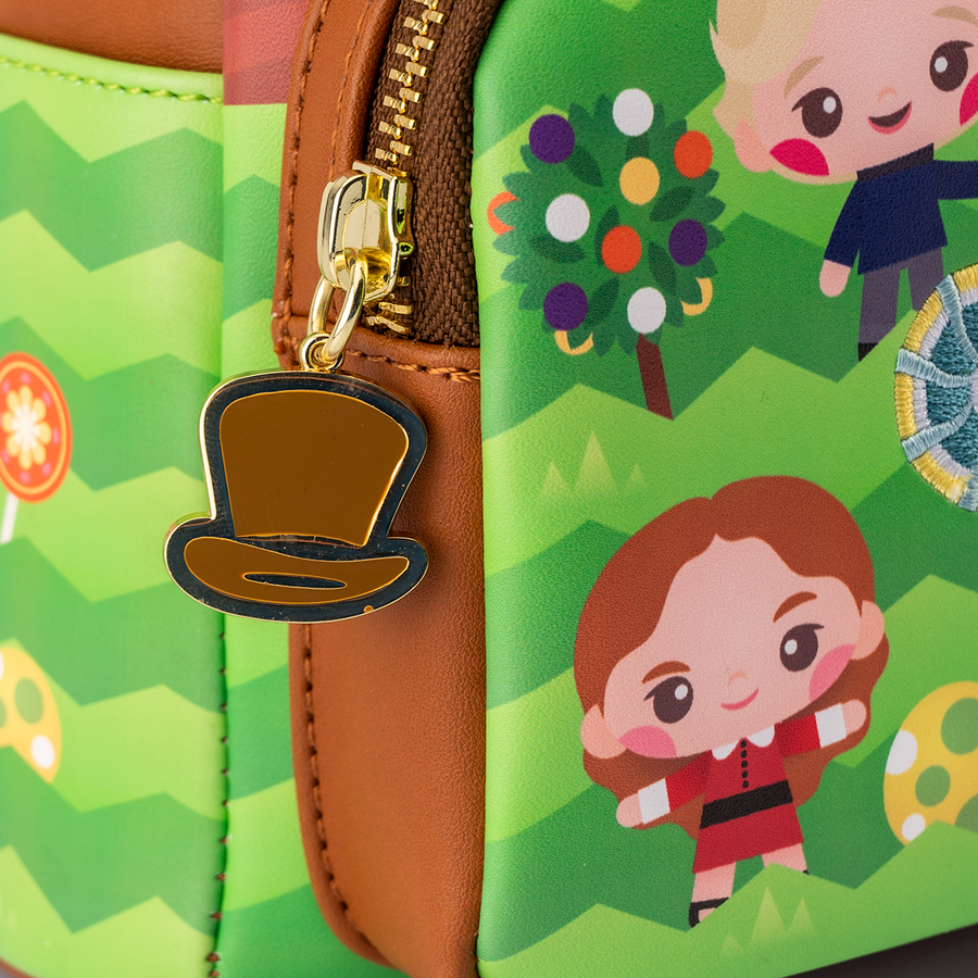 charlie mini backpack Loungefly WB Willy Wonka Charlie and The Chocolate Factory 50th Annive – Circle Of Hope Boutique