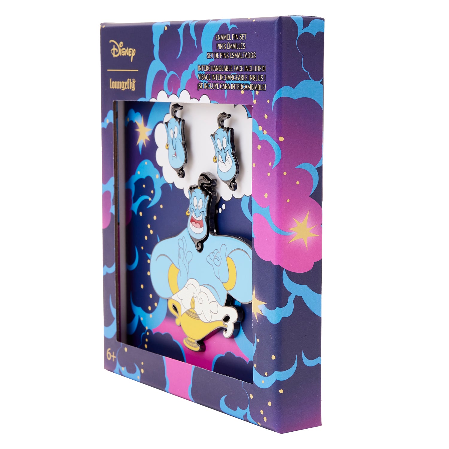 Aladdin's Genie Pin Trading Book Bag for Disney Pin Collections