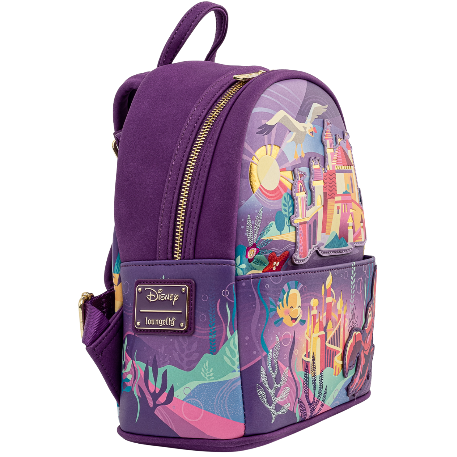 disney ariel mini backpack Loungefly Disney Ariel Castle Collection Mini Backpack – Circle Of Hope Boutique
