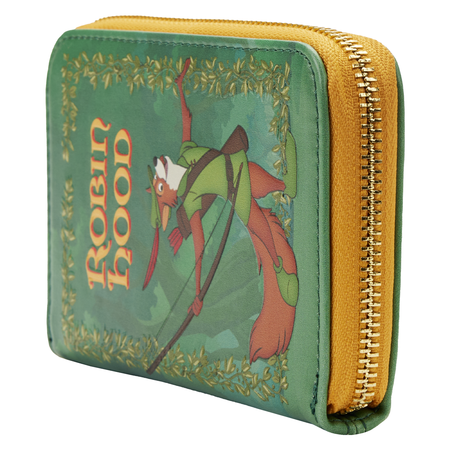Loungefly Disney Classic Book Robin Hood Ziparound Wallet