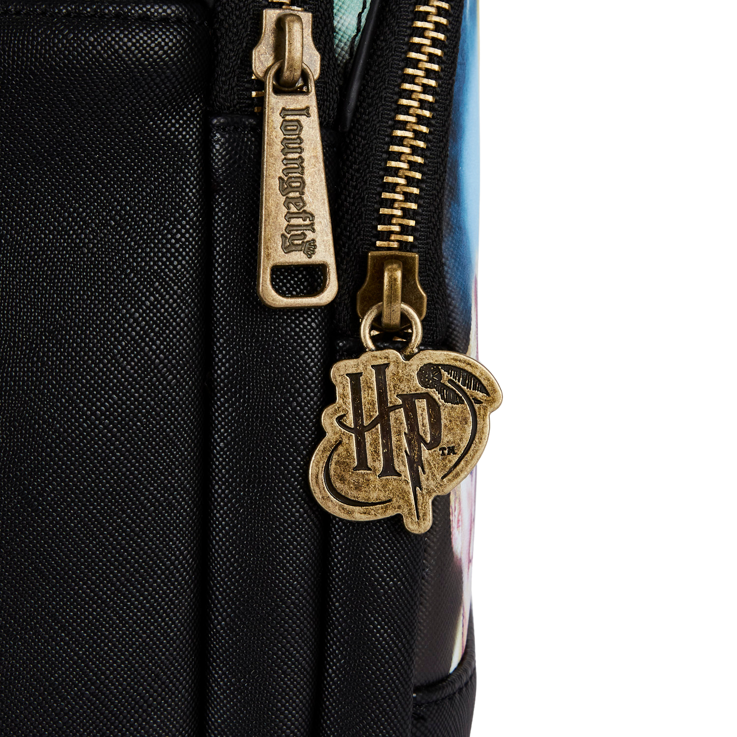 harry potter trilogy triple pocket mini backpack Loungefly Harry Potter Trilogy Triple Pocket Mini Backpack