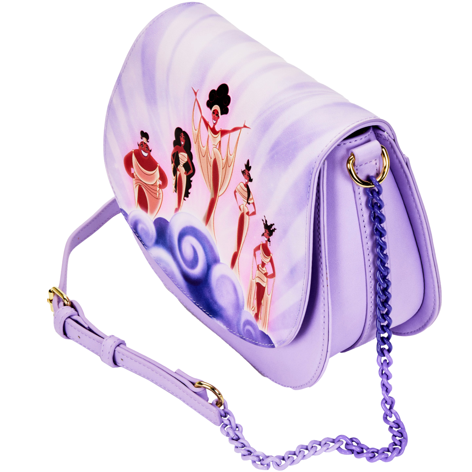 Loungefly Disney Hercules Muses Clouds Cross Body Bag