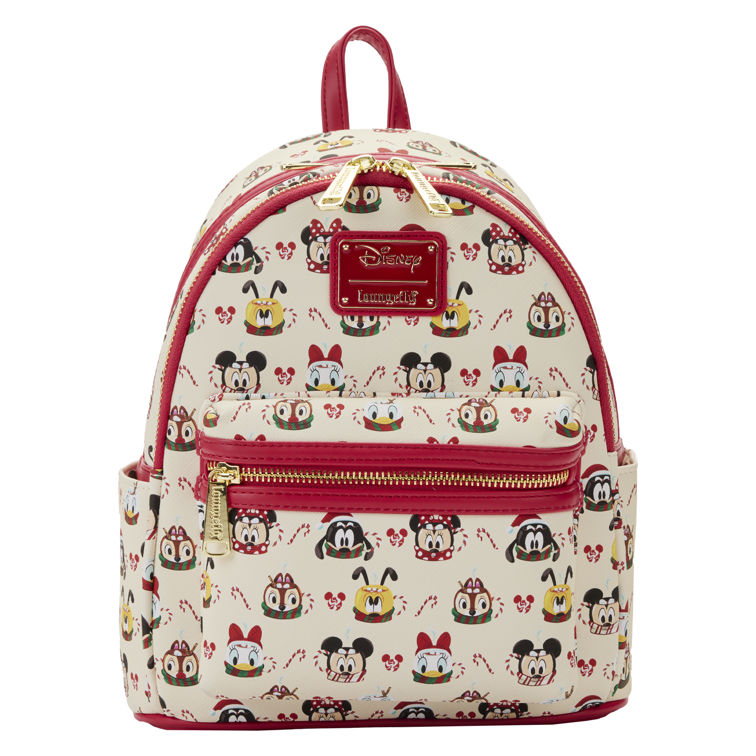 Loungefly Disney Hot Cocoa All Over Print Mini Backpack with