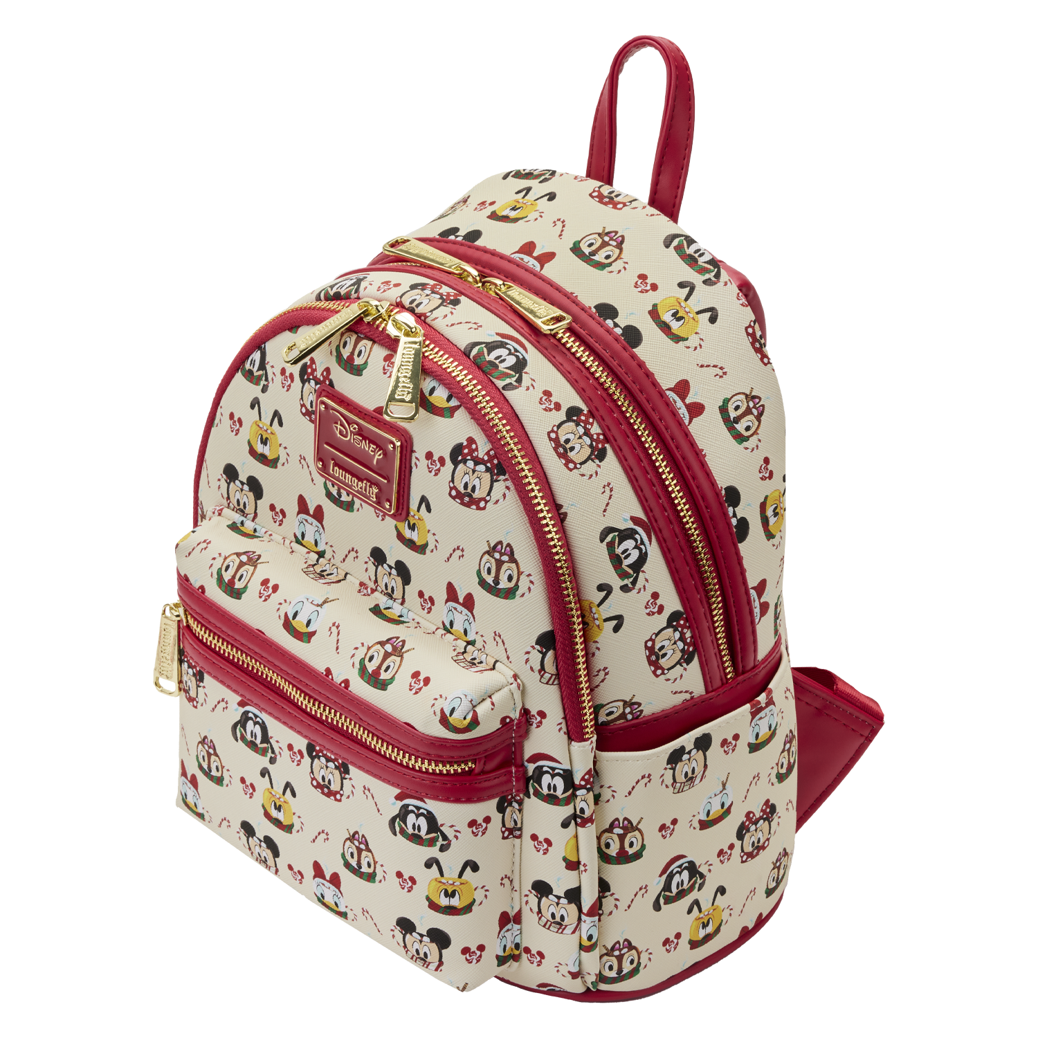 Loungefly Disney Hot Cocoa All-Over-Print Mini Backpack with Headband Combo
